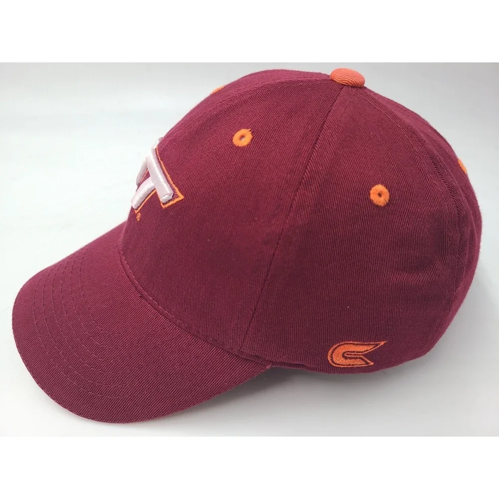 Youth Virginia Tech‎ Hokies Colosseum Strapback Adjustable Hat Cap NCAA Maroon